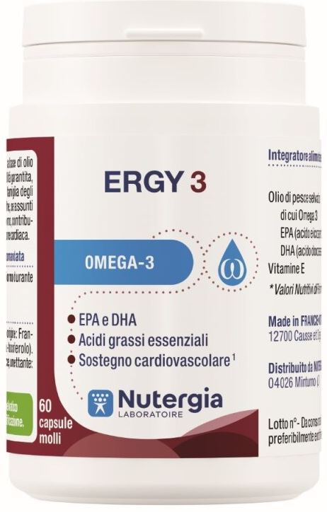 ERGY 3 60 CAPSULE - Farmastop