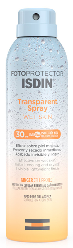 FOTOPROTECTOR TRASPARENT WET SPF30 250 ML - Farmastop