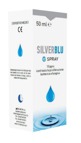SILVER BLU G SPRAY VIA ORALE CONTRASTA LA PROLIFERAZIONE BATTERICA E FUNGINA 50 ML - Farmastop