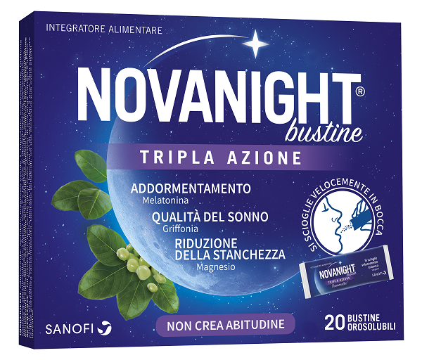 NOVANIGHT 20 BUSTINE TRIPLA AZIONE - Farmastop