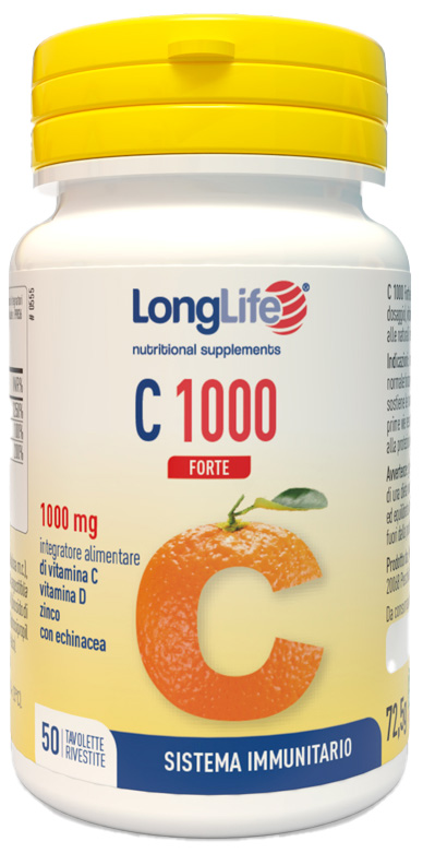 LONGLIFE C 1000 FORTE 50 TAVOLETTE - Farmastop