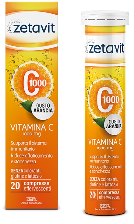 ZETAVIT C1000 20 COMPRESSE EFFERVESCENTI - Farmastop
