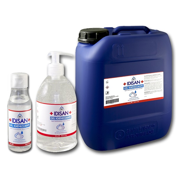 IDISAN GEL IGIENIZZANTE MANI 5 LITRI - Farmastop