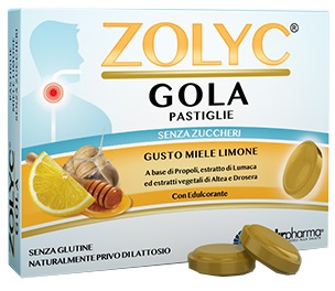 ZOLYC GOLA MIELE/LIMONE SENZA ZUCCHERI 36 PASTIGLIE - Farmastop