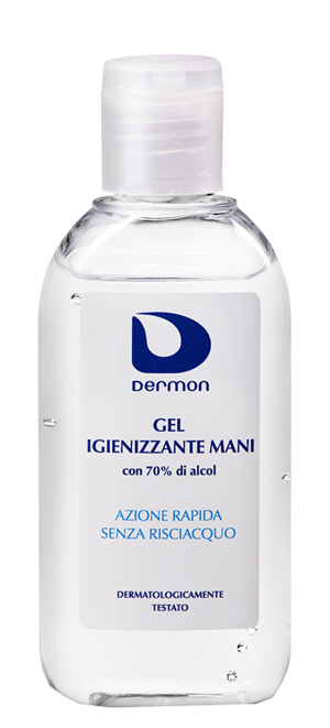 DERMON GEL IGIENIZZANTE MANI 100 ML 70% ALCOOL - Farmastop