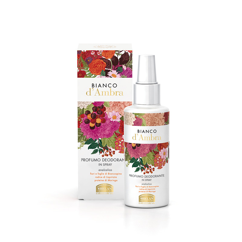BIANCO D'AMBRA PROFUMO DEODORANTE SPRAY ANALCOLICO 100 ML - Farmastop