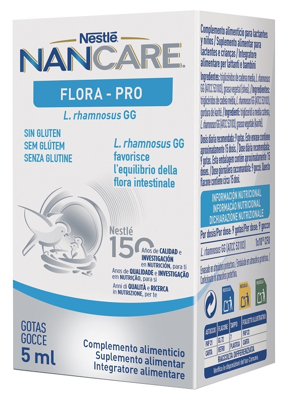 NANCARE FLORA PRO GOCCE 5 ML - Farmastop