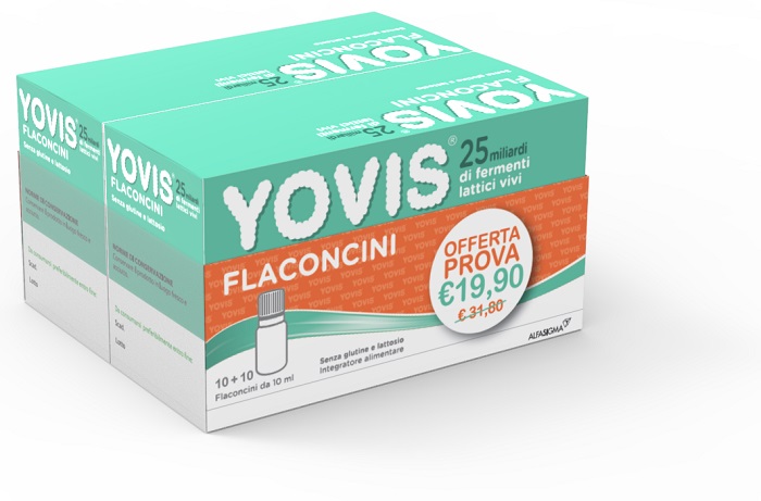 YOVIS 20 FLACONCINI DA 10 ML BIPACCO - Farmastop