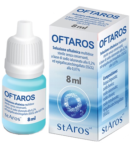OFTAROS SOLUZIONE OFTALMICA 8 ML - Farmastop
