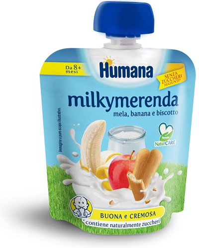 MILKYMERENDA MELA-BANANA BISCOTTO 100 G - Farmastop