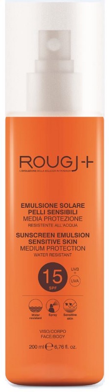 ROUGJ SOLARE SPF15 PELLI SENSIBILI 200 ML - Farmastop