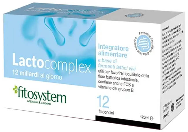 LACTOCOMPLEX 12 FLACONCINI - Farmastop