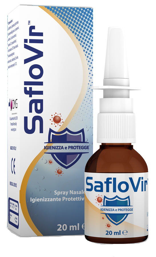 SAFLOVIR SPRAY NASALE IGIENIZZANTE PROTETTIVO 20 ML - Farmastop