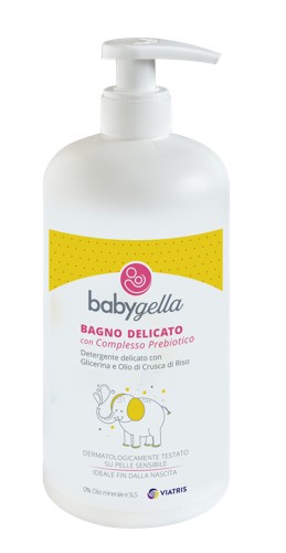 BABYGELLA PREBIOTIC BAGNO DELICATO 250 ML - Farmastop
