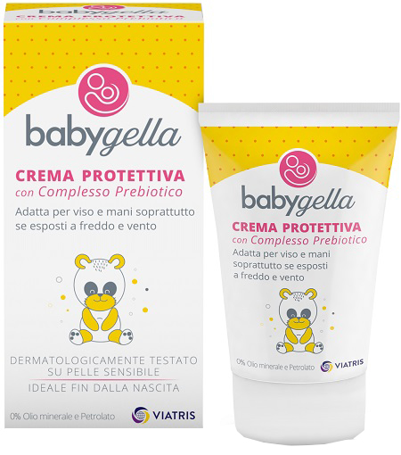 BABYGELLA PREBIOTIC CREMA PROTETTIVA VISO E MANI 50 ML - Farmastop