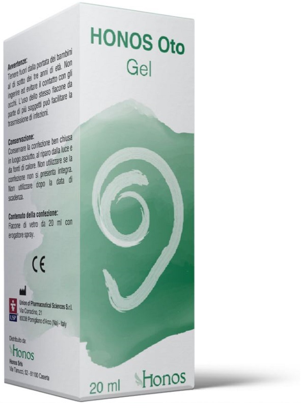 HONOS OTO SPRAY GEL 20 ML - Farmastop