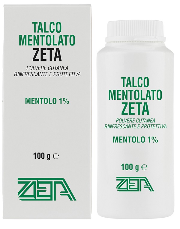 TALCO MENTOLATO ZETA 100 G - Farmastop