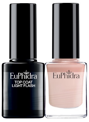 EUPHIDRA SMALTO SEMIPERM+TOP COAT LIGHT PROTETTIVO SP03 10 ML - Farmastop