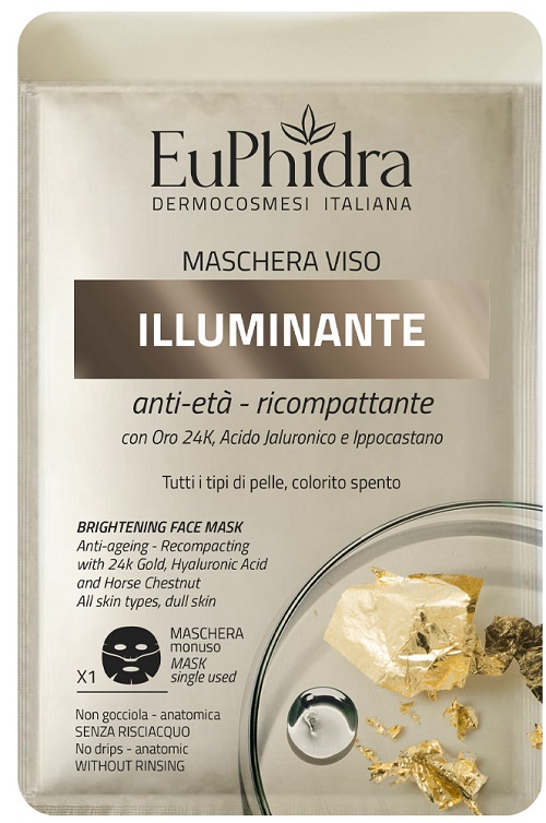 EUPHIDRA MASCHERA VISO ILLUMINANTE 1 PEZZO - Farmastop
