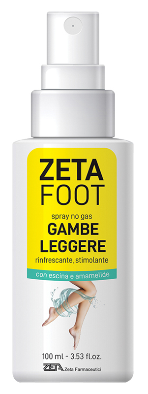 ZETAFOOT SPRAY NO GAS GAMBE LEGGERE 100 ML - Farmastop