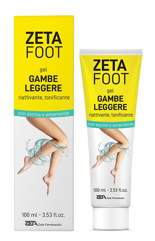 ZETAFOOT GEL GAMBE LEGGERE 100 ML - Farmastop