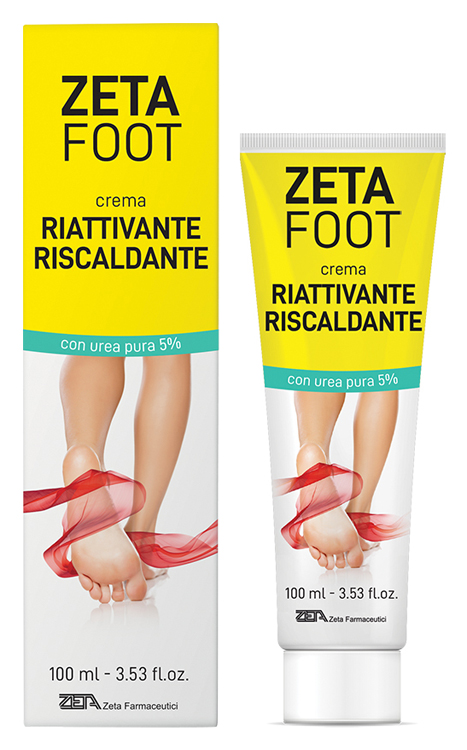 ZETAFOOT CREMA RIATTIVA RISCALDANTE 100 ML - Farmastop