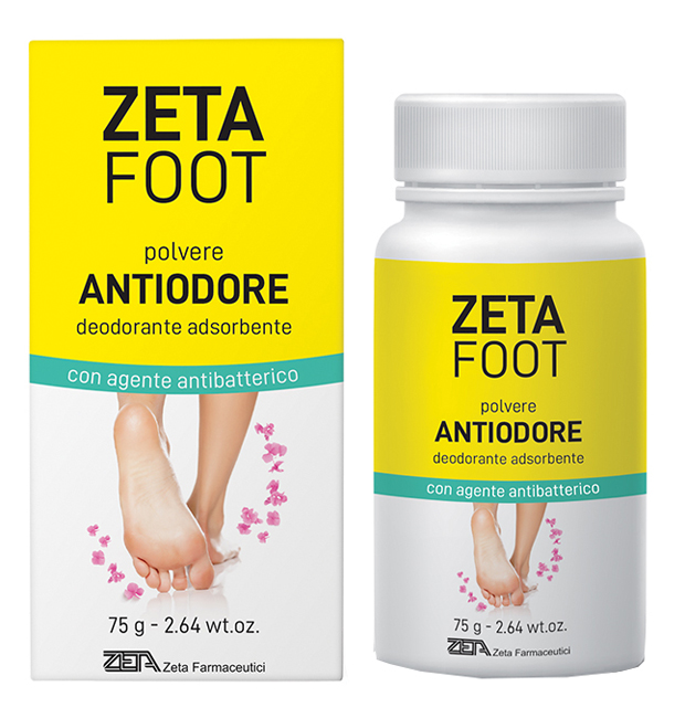 ZETAFOOT POLVERE ANTIODORE 75 G - Farmastop