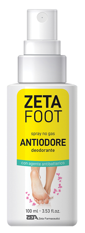 ZETAFOOT SPRAY ANTIODORE 100 ML - Farmastop