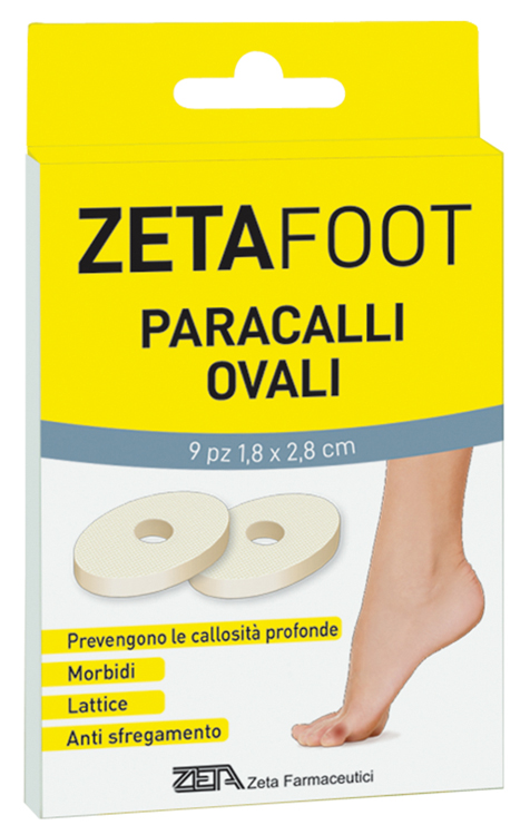 ZETAFOOT PARACALLO OVALE LATTICE 9 PEZZI - Farmastop