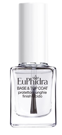EUPHIDRA BASE&TOP COAT PROTETTIVO UNGHIE LUCIDO 10 ML - Farmastop
