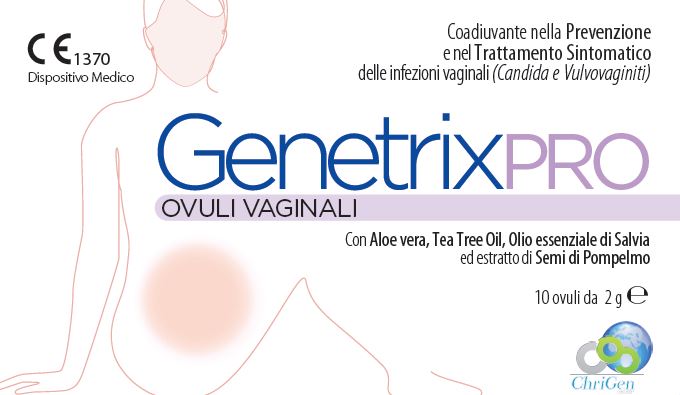 GENETRIX PRO 10 OVULI VAGINALI 2 G - Farmastop
