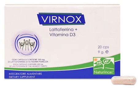 VIRNOX NATURINCAS 20 CAPSULE - Farmastop
