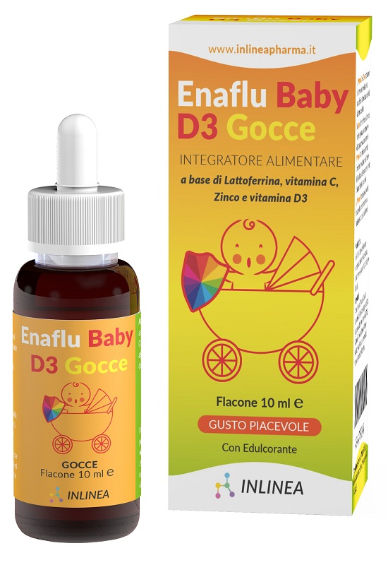ENAFLU BABY D3 GOCCE 10 ML - Farmastop