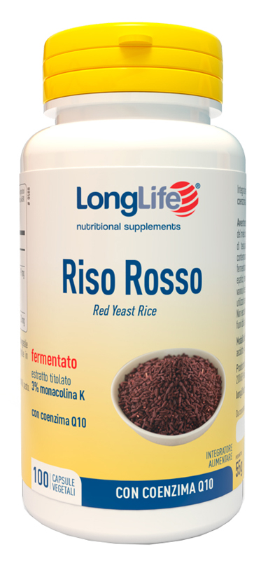 LONGLIFE RISO ROSSO 100 CAPSULE VEGETALI - Farmastop