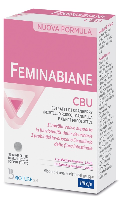FEMINABIANE CBU 30 COMPRESSE - Farmastop