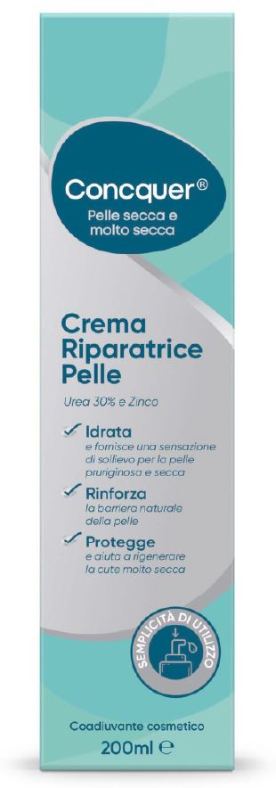 CONCQUER CREMA RIPARATRICE PELLE 200 ML - Farmastop