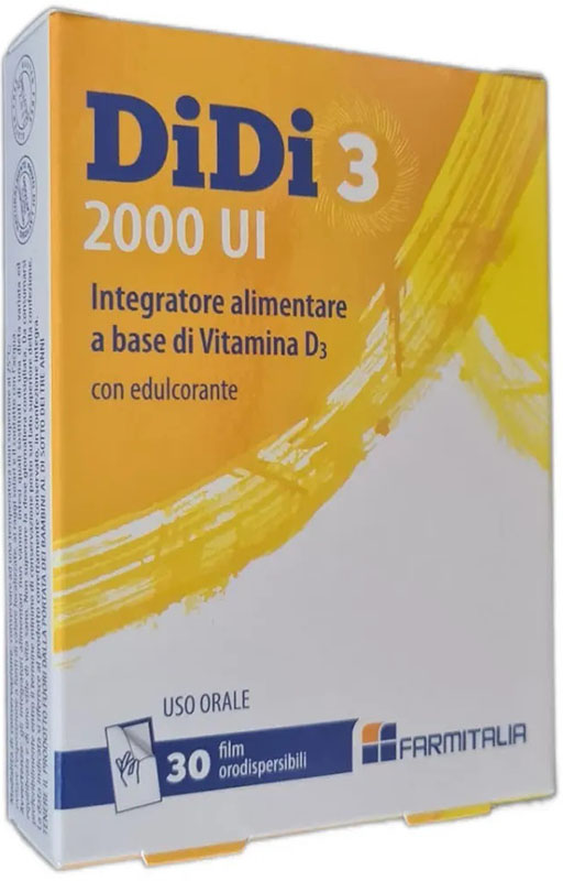 DIDI3 2000 UI 30 FILM ORODISPERSIBILI - Farmastop