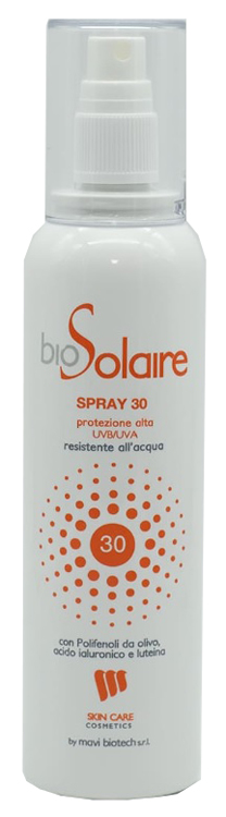 BIOSOLAIRE SPRAY 30 PROTEZIONE ALTA 200 ML - Farmastop