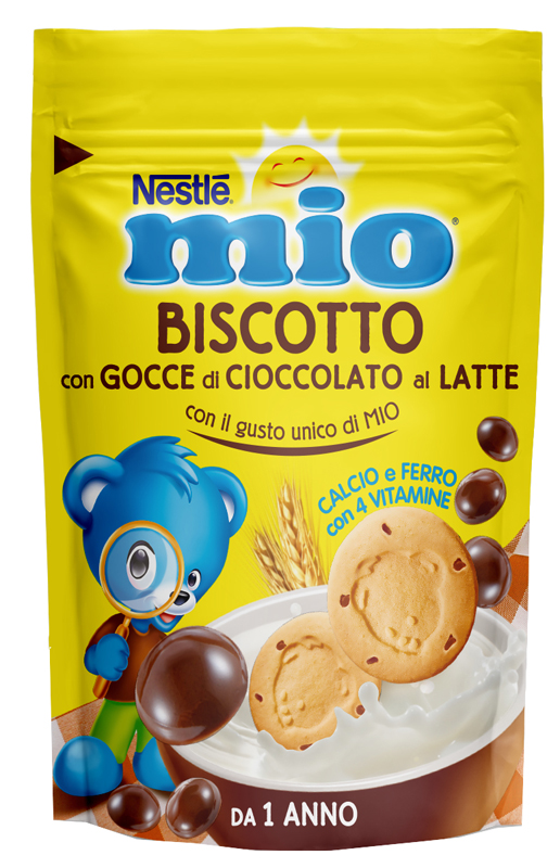 MIO BISCOTTO GOCCE CIOCCOLATO LATTE 150 G - Farmastop