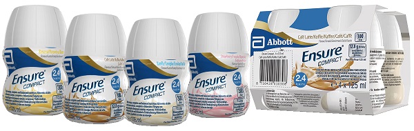 ENSURE COMPACT PROTEIN BANANA 4X125 ML - Farmastop
