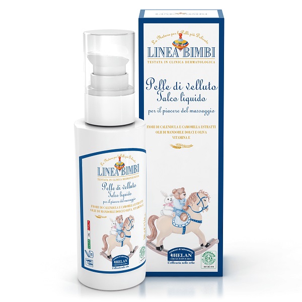 HELAN BIMBI PELLE DI VELLUTO TALCO LIQUIDO 240 ML - Farmastop