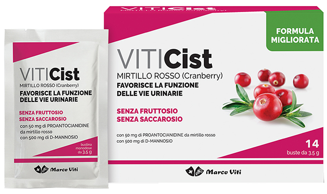 VITICIST MIRTILLO SENZA FRUTTOSIO 14 BUSTINE - Farmastop