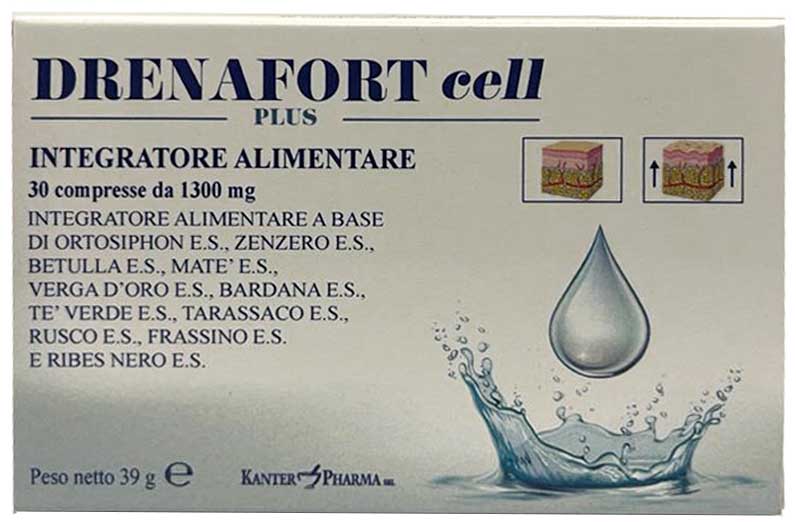 DRENAFORT CELL PLUS 30 COMPRESSE - Farmastop