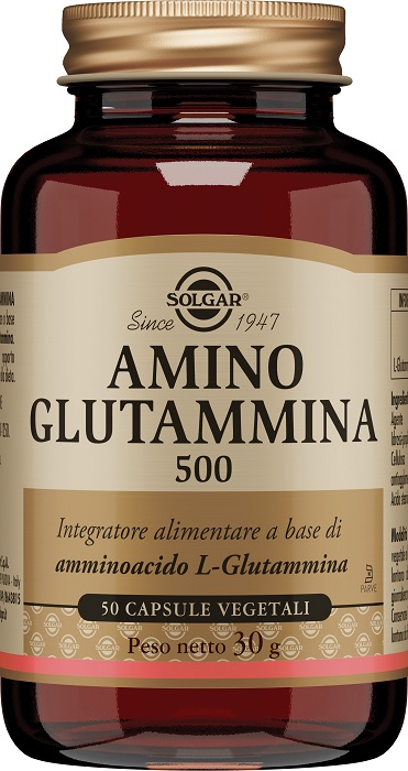 AMINO GLUTAMMINA 500 50 CAPSULE VEGETALI - Farmastop