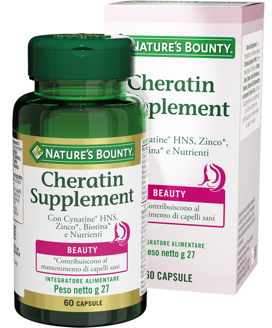 NATURE'S BOUNTY CHERATIN SUPPLEMENT 60 CAPSULE - Farmastop