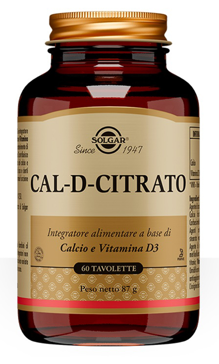 CAL D CITRATO 60 TAVOLETTE - Farmastop