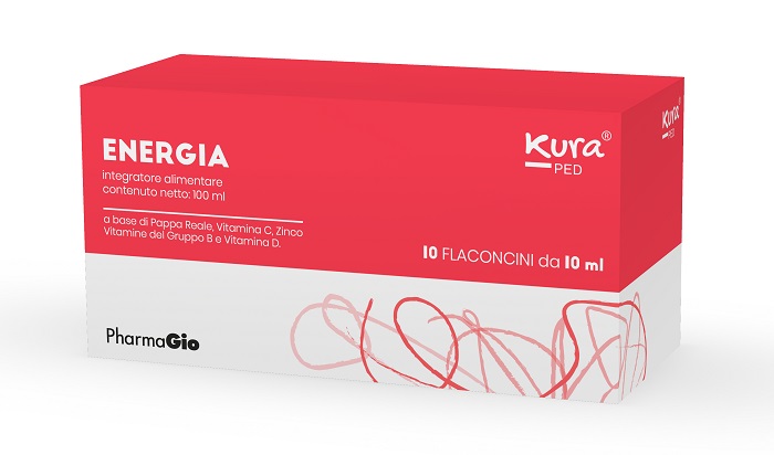 KURA PED ENERGIA 10 FLACONCINI X 10 ML - Farmastop