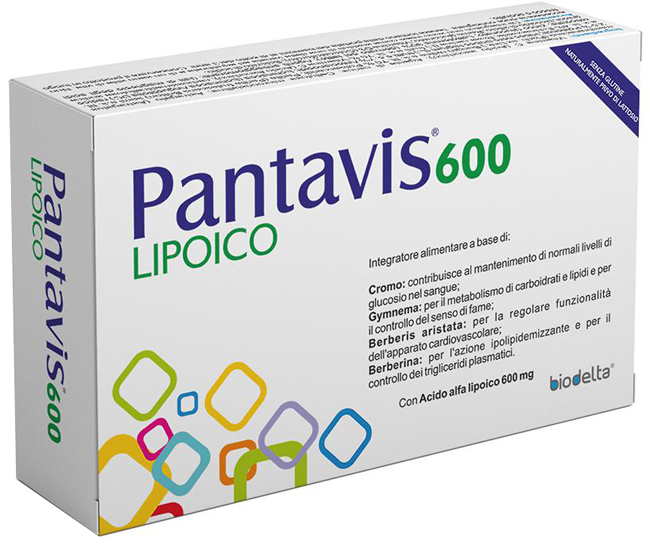 PANTAVIS 600 LIPOICO 30 COMPRESSE - Farmastop