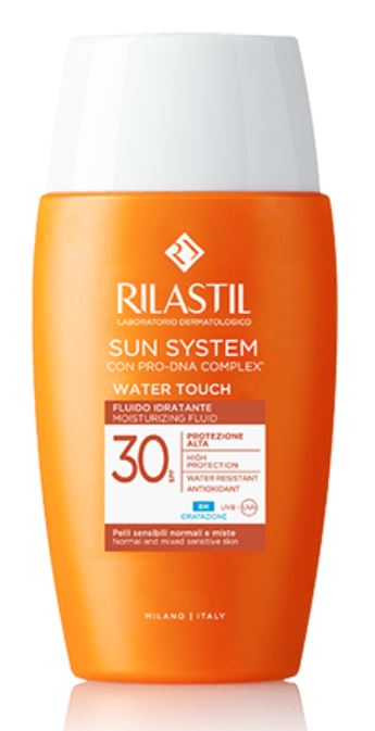 RILASTIL SUN SYSTEM WATER TOUCH FLUIDO SPF30 50 ML - Farmastop