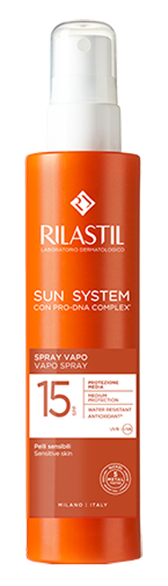 RILASTIL SUN SYSTEM SPRAY VAPO SPF15 200 ML - Farmastop